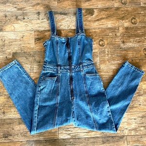 ALMOST FAMOUS denim jumpsuit M